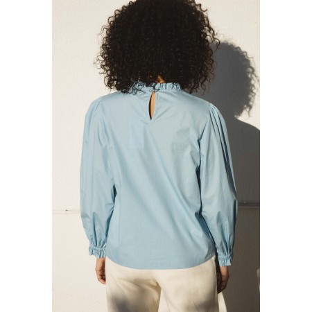 Glacier blue Léonia blouse online