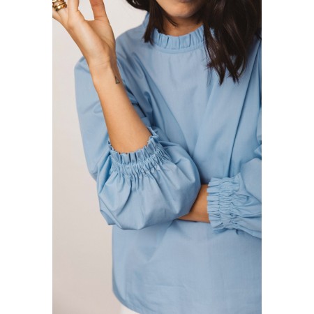 Glacier blue Léonia blouse online