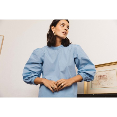 Glacier blue Léonia blouse online