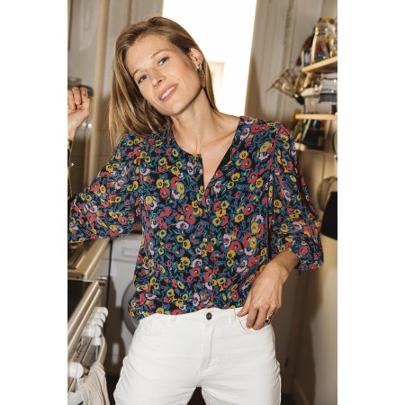 Dream flower print Isola shirt acheter