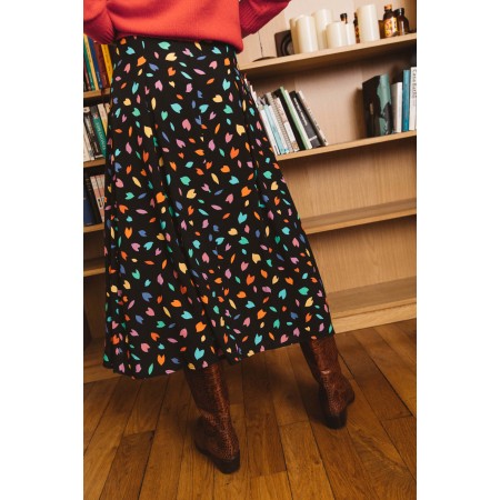 Confetti print Assia skirt français