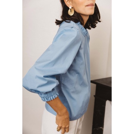 Glacier blue Léonia blouse online