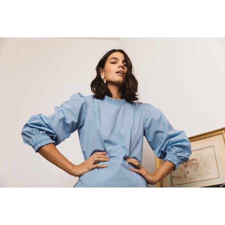 Glacier blue Léonia blouse online