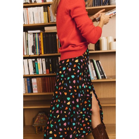 Confetti print Assia skirt français