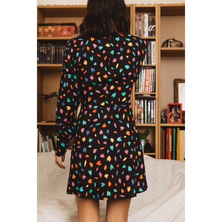 Diomira dress with confetti print les ctes