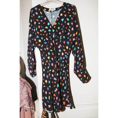 Diomira dress with confetti print les ctes