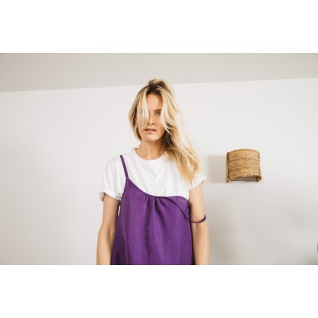 Purple star camisole de pas cher