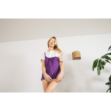 Purple star camisole de pas cher