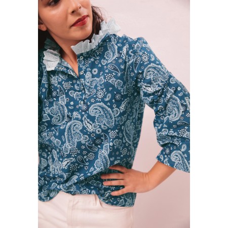 Bandana print Adventure blouse chez Cornerstreet bien 