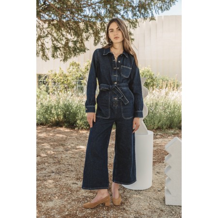 Destination midnight blue jumpsuit Les êtres humains sont 