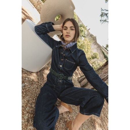 Destination midnight blue jumpsuit Les êtres humains sont 