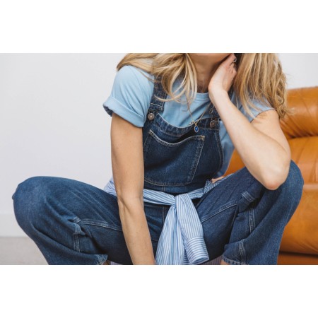 Reda blue midi dungarees prix pour 