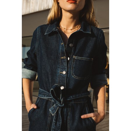 Destination midnight blue jumpsuit Les êtres humains sont 