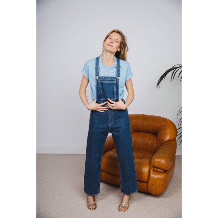 Reda blue midi dungarees prix pour 