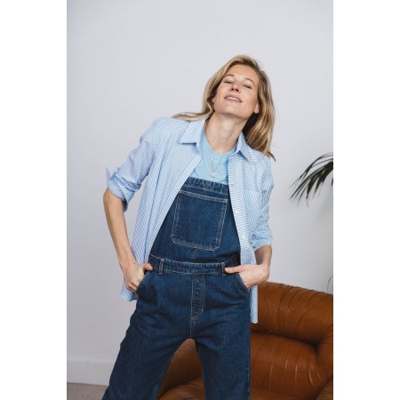 Reda blue midi dungarees prix pour 