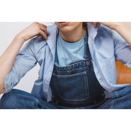 Reda blue midi dungarees prix pour 