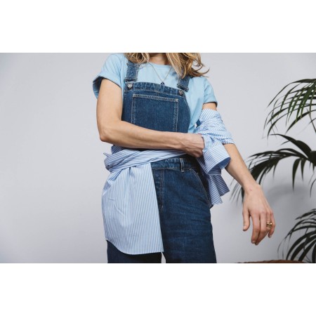 Reda blue midi dungarees prix pour 