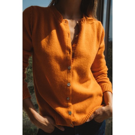 Orange History cardigan commande en ligne