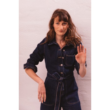 Destination midnight blue jumpsuit Les êtres humains sont 