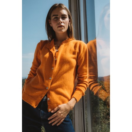 Orange History cardigan commande en ligne