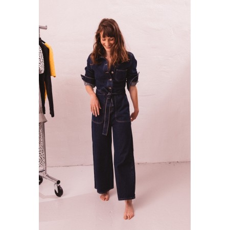 Destination midnight blue jumpsuit Les êtres humains sont 