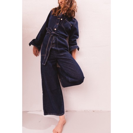 Destination midnight blue jumpsuit Les êtres humains sont 