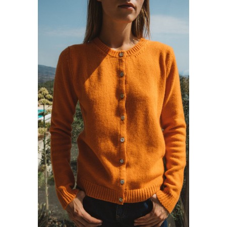 Orange History cardigan commande en ligne