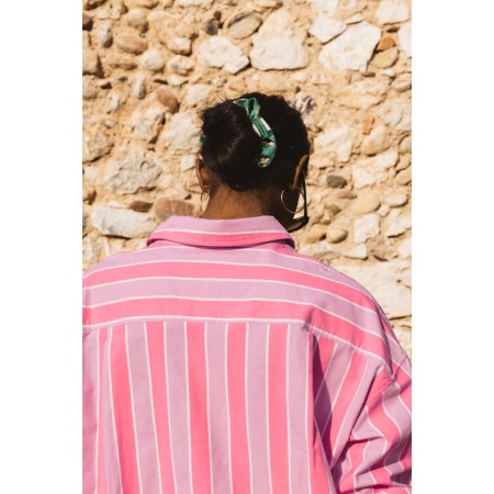 Liberte shirt with pink stripes online