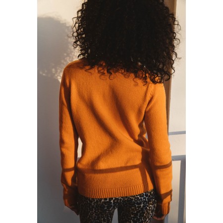 Orange History cardigan commande en ligne