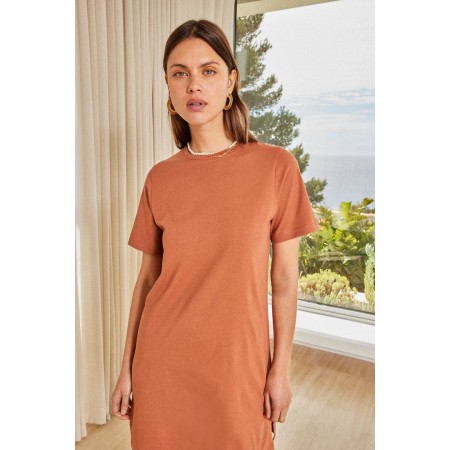 Robe Réjouissance caramel Les êtres humains sont 