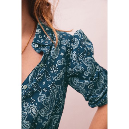 Galante bandana print dress destockage