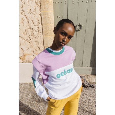 Tricolor Ocean Sweatshirt destockage