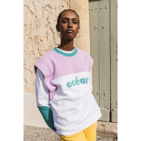 Tricolor Ocean Sweatshirt destockage