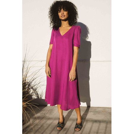 Fuchsia Freshness dress Par le système avancé 