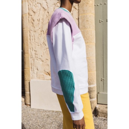 Tricolor Ocean Sweatshirt destockage