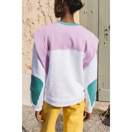 Tricolor Ocean Sweatshirt destockage