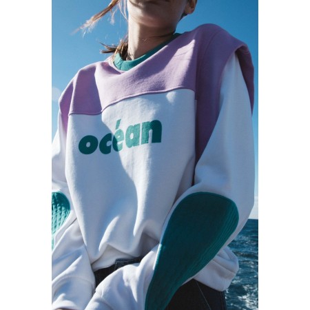 Tricolor Ocean Sweatshirt destockage