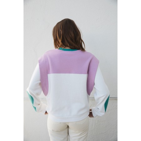 Tricolor Ocean Sweatshirt destockage