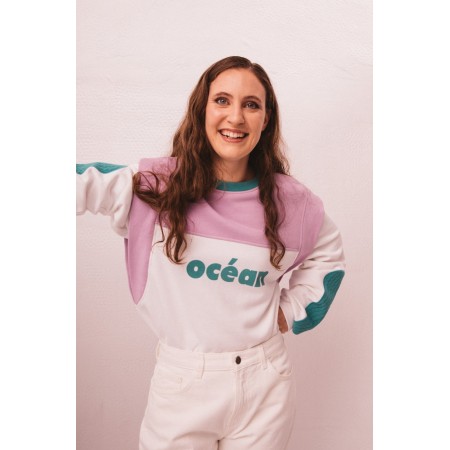 Tricolor Ocean Sweatshirt destockage