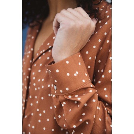 George polka dot print shirt livraison et retour toujours gratuits