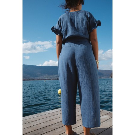 Mistral jumpsuit blue gray l'achat 