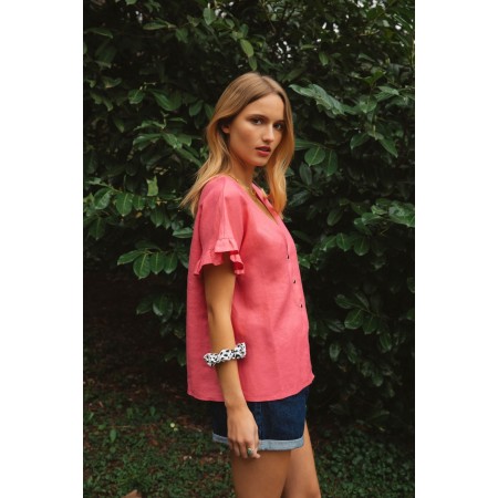 Fuchsia Calisson shirt de votre