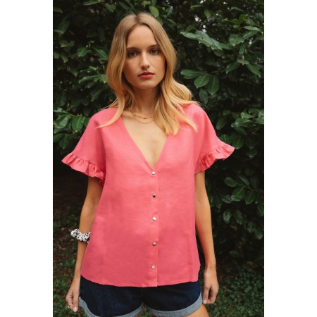 Fuchsia Calisson shirt de votre