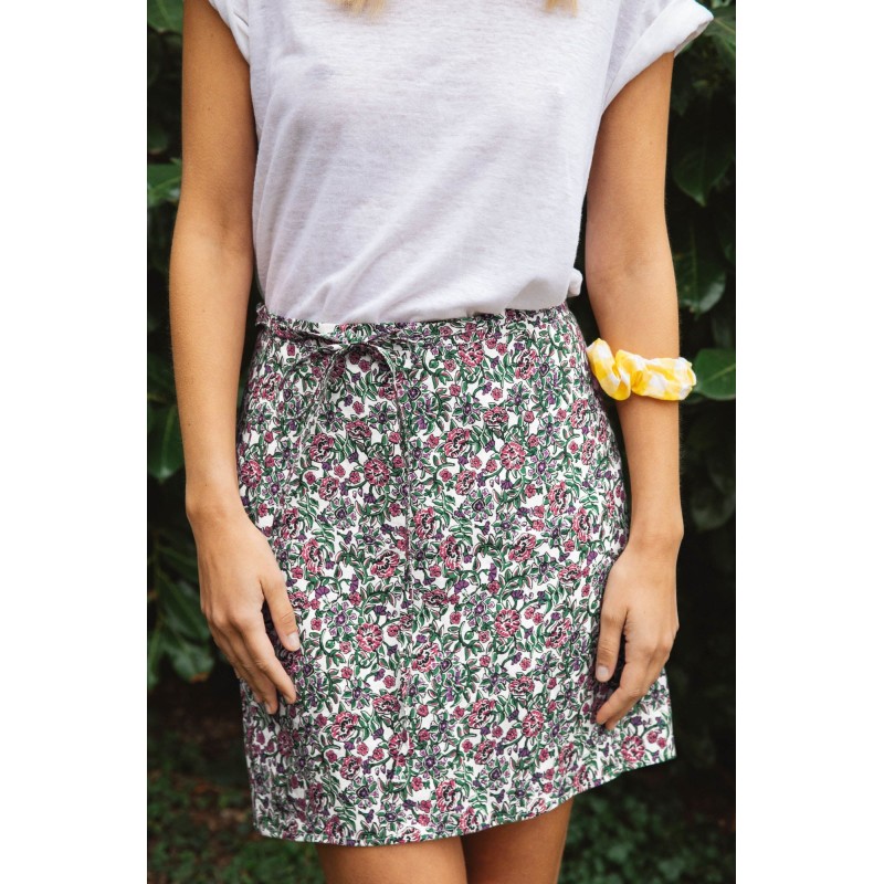 Daffodil skirt with flower love print commande en ligne