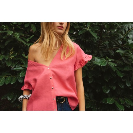 Fuchsia Calisson shirt de votre