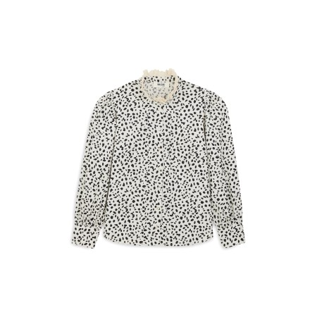 Chance black spotted print shirt Paris Déstockage Promo