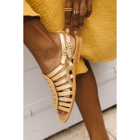 Gold Scenario Sandals Voir les baskets