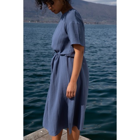 Sentiment dress blue gray de la marque