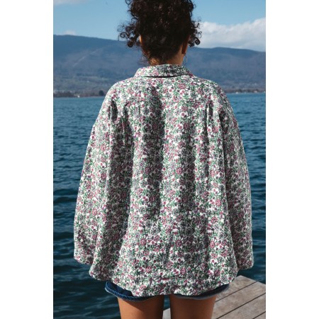 Radieuse shirt with flower love print shop