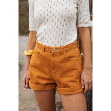 Ocher Maylone shorts soldes